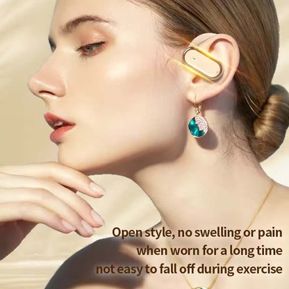 U-17H Wireless Sports Earbuds - Bluetooth 5.0, IPX5 Waterproof, Touch Control, Secure Fit for All Smartphones (Off-White)