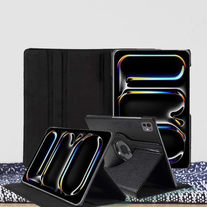 iPad Pro 11 2024 (M4) Case - 360° Rotating Smart Folio Cover with Auto Sleep/Wake & Multi-Angle Stand (Multi Colour)