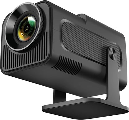 Android 11 Projector | 390 ANSI Lumens | HY320 4K Native 1080p with Dual WiFi6 & BT5.0 | Portable Outdoor Cinema Projector Upgrade to HY300
