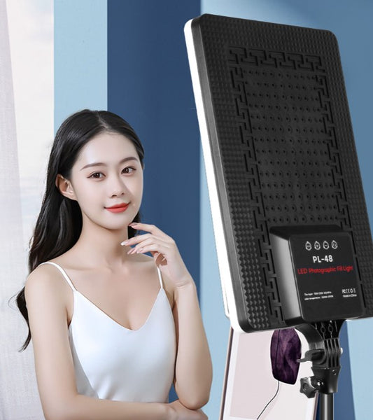 PL-48 Photo Studio LED Video Fill Lamp | Light Panel for Photography and Video Lighting | Professional Lighting for Studio, YouTube, and Portraits