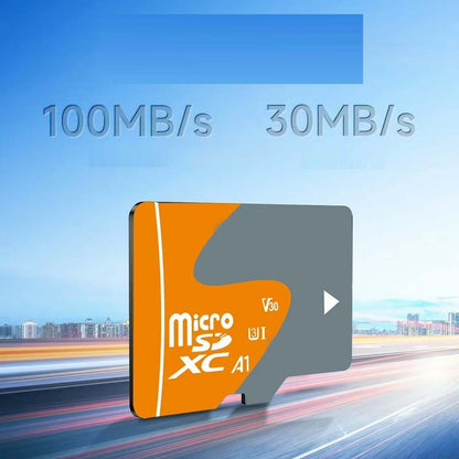 V102 128GB MicroSD Memory Card - Class 10 UHS-I High-Speed TF Storage for 4K Video, Gaming & Photography