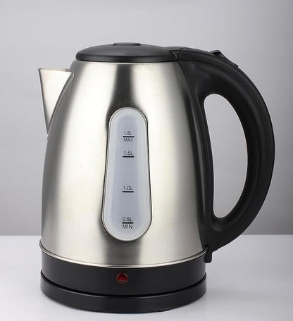 Stainless Steel Kettle – Efficient and Safe 1.8L Water Boiler for Your Kitchen