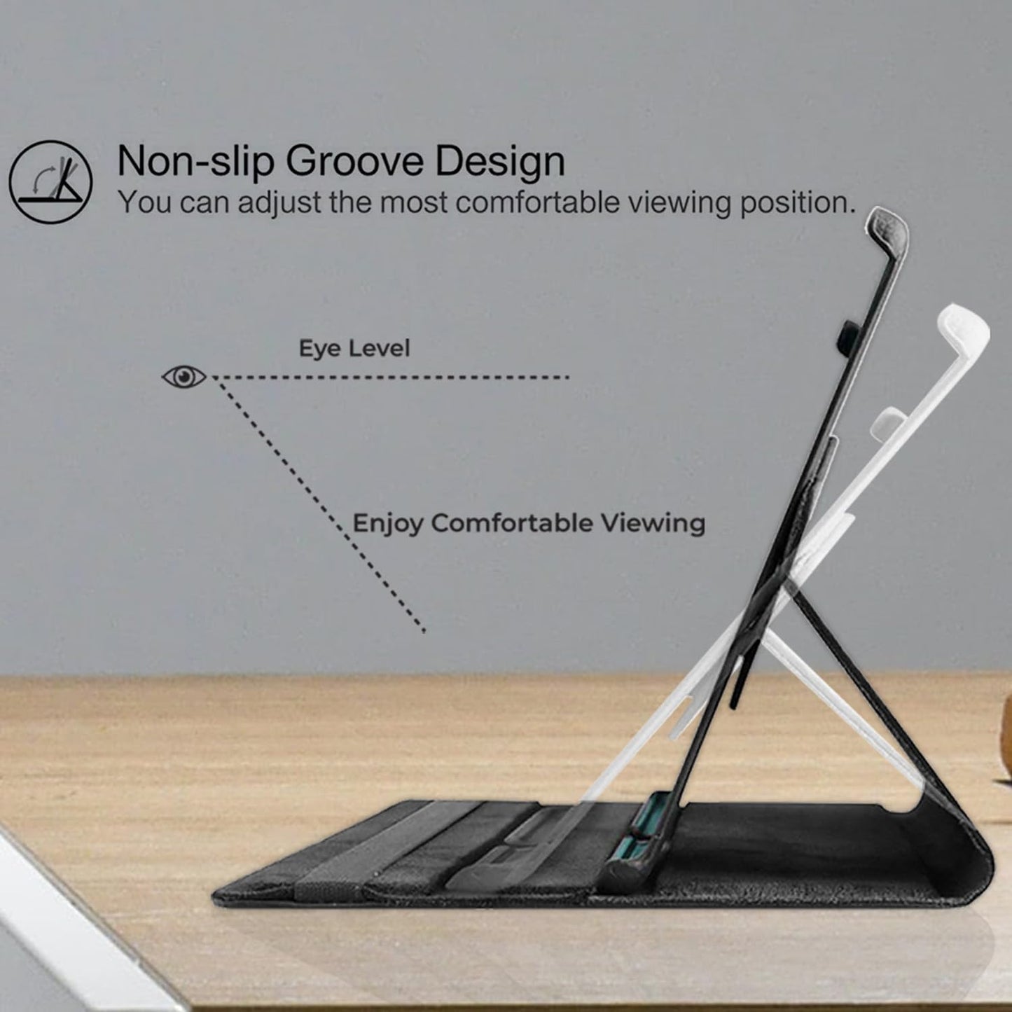 iPad Pro 11 2024 (M4) Case - 360° Rotating Smart Folio Cover with Auto Sleep/Wake & Multi-Angle Stand (Multi Colour)