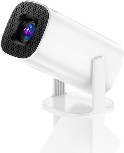 Mini Portable Projector 4K Edition 2024 – 280 ANSI, Mobile & TV Visual Enhancer with Android 11, WiFi, Bluetooth, Auto Correction, and 180º Rotation