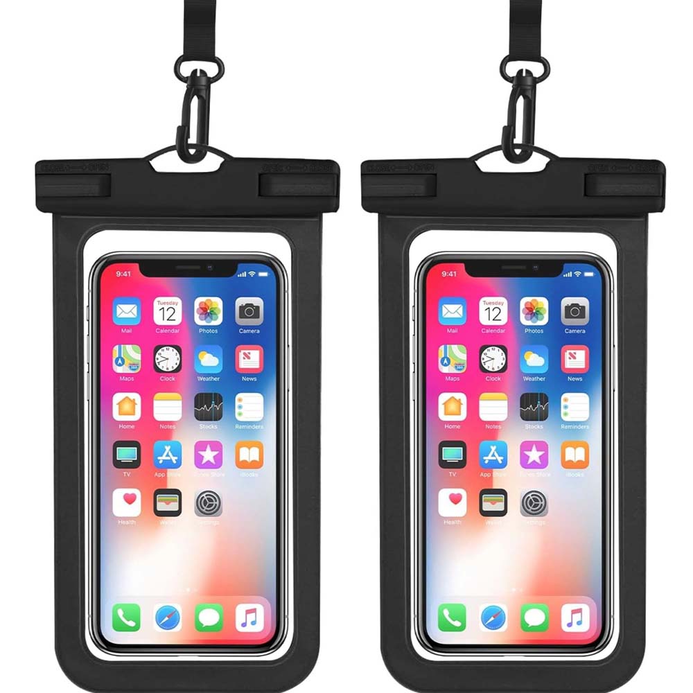 Waterproof Phone Pouch, IPX8 Waterproof Cell Phone Case for All Mobile Phones, Essential Dry Bag with Touchscreen-Friendly Design for Beach, Cruise, Swimming, and Outdoor Activities
