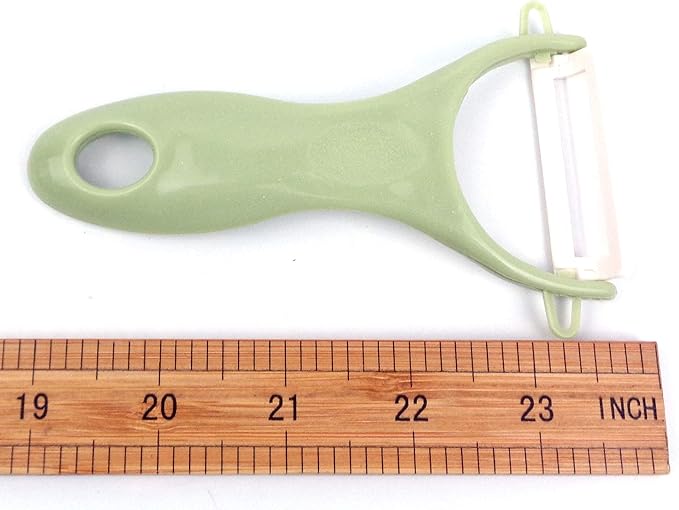 Ceramic Peeler & Sharp 'Y' Paring Knife Set | Assorted Colors | Pack of 6