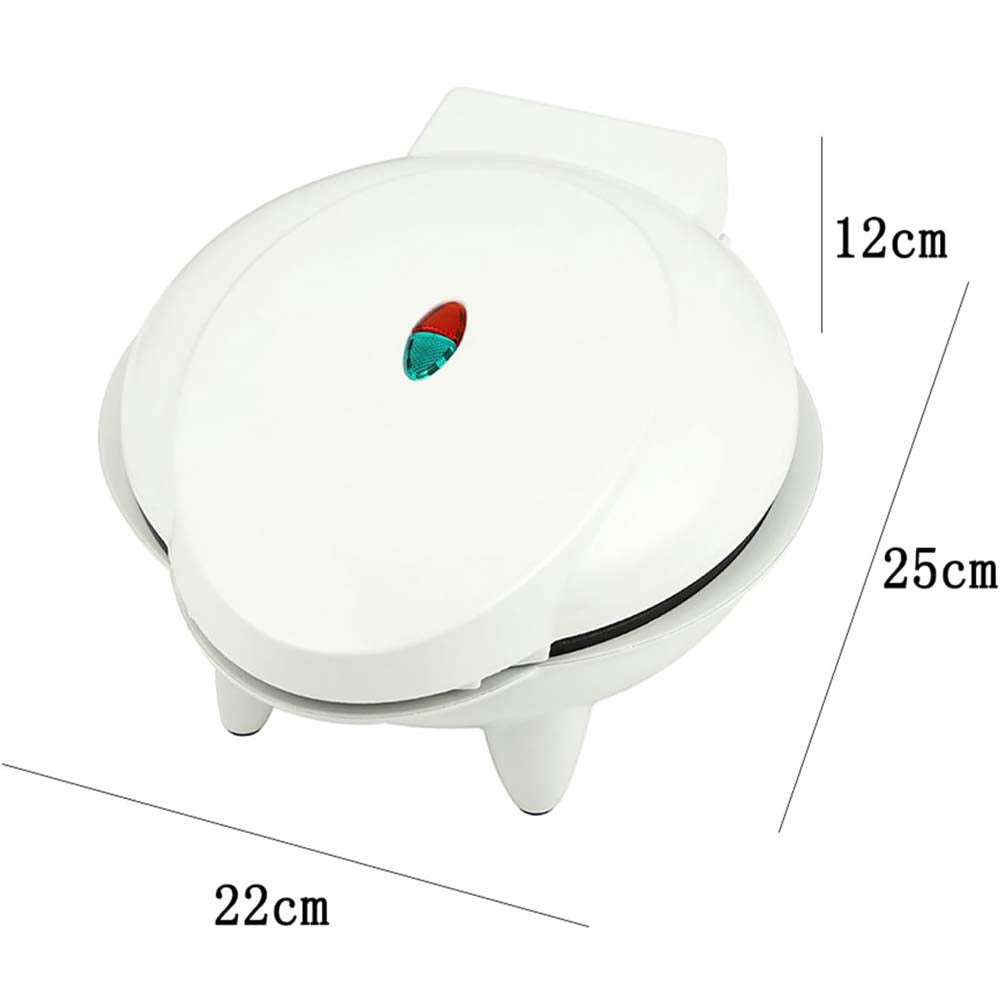 MST-211B Electric Mini Donut Maker - 7 Donut Capacity, Non-Stick & Double-Sided Heating for Quick Breakfasts & Snacks