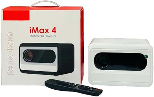 iMax 4 Smart LCD Projector – 1080P HD Multimedia Home Theater Cinema Experience with HDMI & Bluetooth Connectivity (Multi)
