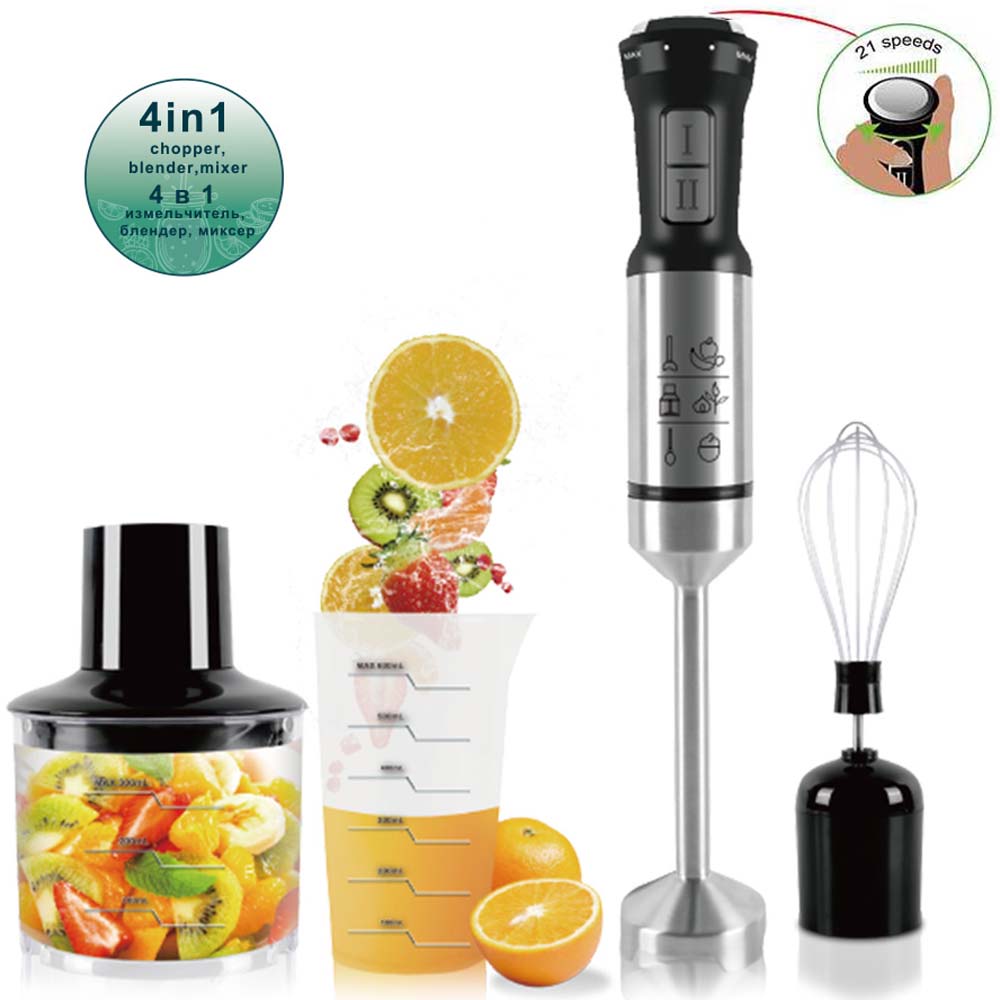 5-in-1 High Speed Blender Set - Juicer, Mixer, Grinder with Egg Breaker & Multipurpose Blades