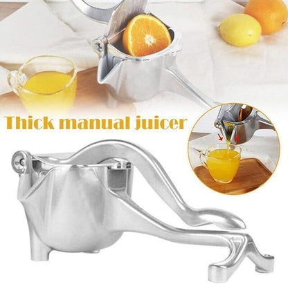 Manual Fruit Juicer | Steel Handle, Hand-Operated for Instant Juice | Ideal for Oranges and Lemons