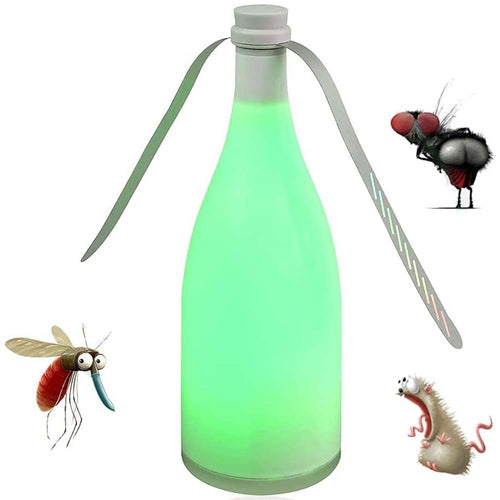 2-in-1 Fly Repellent Fan - USB Table Fan with Light for Indoor/Outdoor Use, Eco-Friendly Mosquito & Insect Deterrent