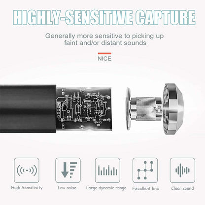 Professional USB Microphone Bundle - Condenser Mic with Sound Card & Adjustable Arm Stand for Recording/Streaming