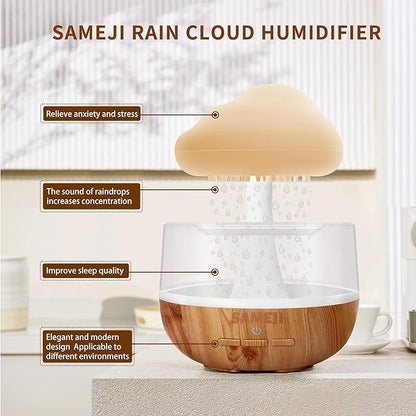 Raining Cloud Night Light Aromatherapy Diffuser – Your All-in-One Relaxation and Sleep Aid