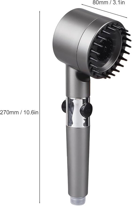 Adjustable High-Pressure Shower Head with Water Saving Filter – Ideal for Eco-Friendly Spa-Like Bathing