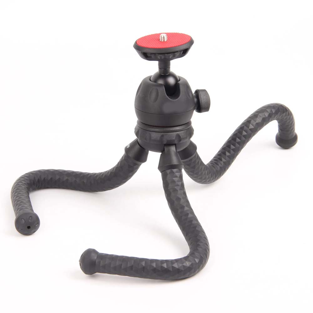 MT-25 Mini Flexible Tripod - Portable Phone & Camera Stand with Bendable Legs for Tabletop, Vlogging & Photography