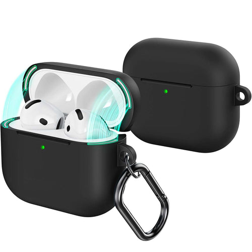 AirPods 4 Case (2024). USB-C compatible cover with magnetic lid lock & full drop protection. Soft multi-color cases.