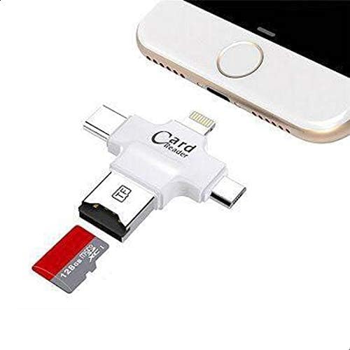Universal Card Reader – Compatible with iPhone, Samsung, Huawei, and HTC Devices - A Versatile Connectivity Solution