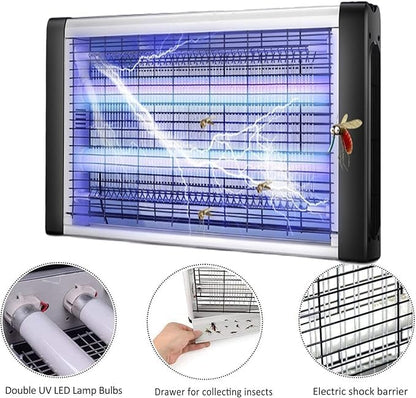 Fly and Insect Killer – Professional 30W UV Light Electric Bug Zapper for Flies, Wasps, and Insects
