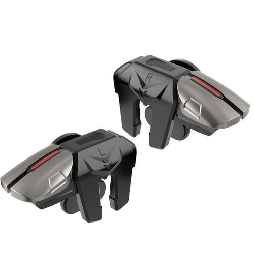 ET-F08 Mobile Game Trigger Controller - Clip-on Fire Buttons & Joystick for iOS/Android Gaming, No Bluetooth Needed