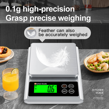 SH-135 Electronic Kitchen Scale – Dual Range Precision for Cooking and Baking
