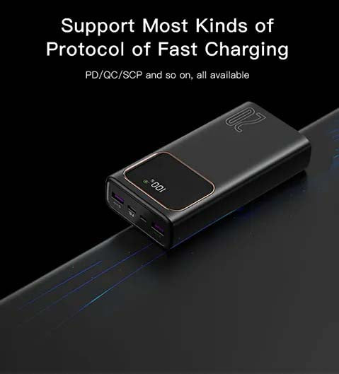 P30 20000mAh Fast Charging Power Bank – Reliable Portable Charger for All Devices