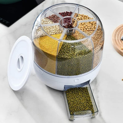Multifunctional Grain Storage System – Versatile Grain Dispenser and Rice Box with Durable Design