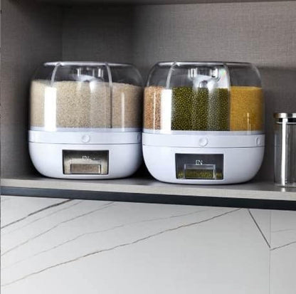 Multifunctional Grain Storage System – Versatile Grain Dispenser and Rice Box with Durable Design