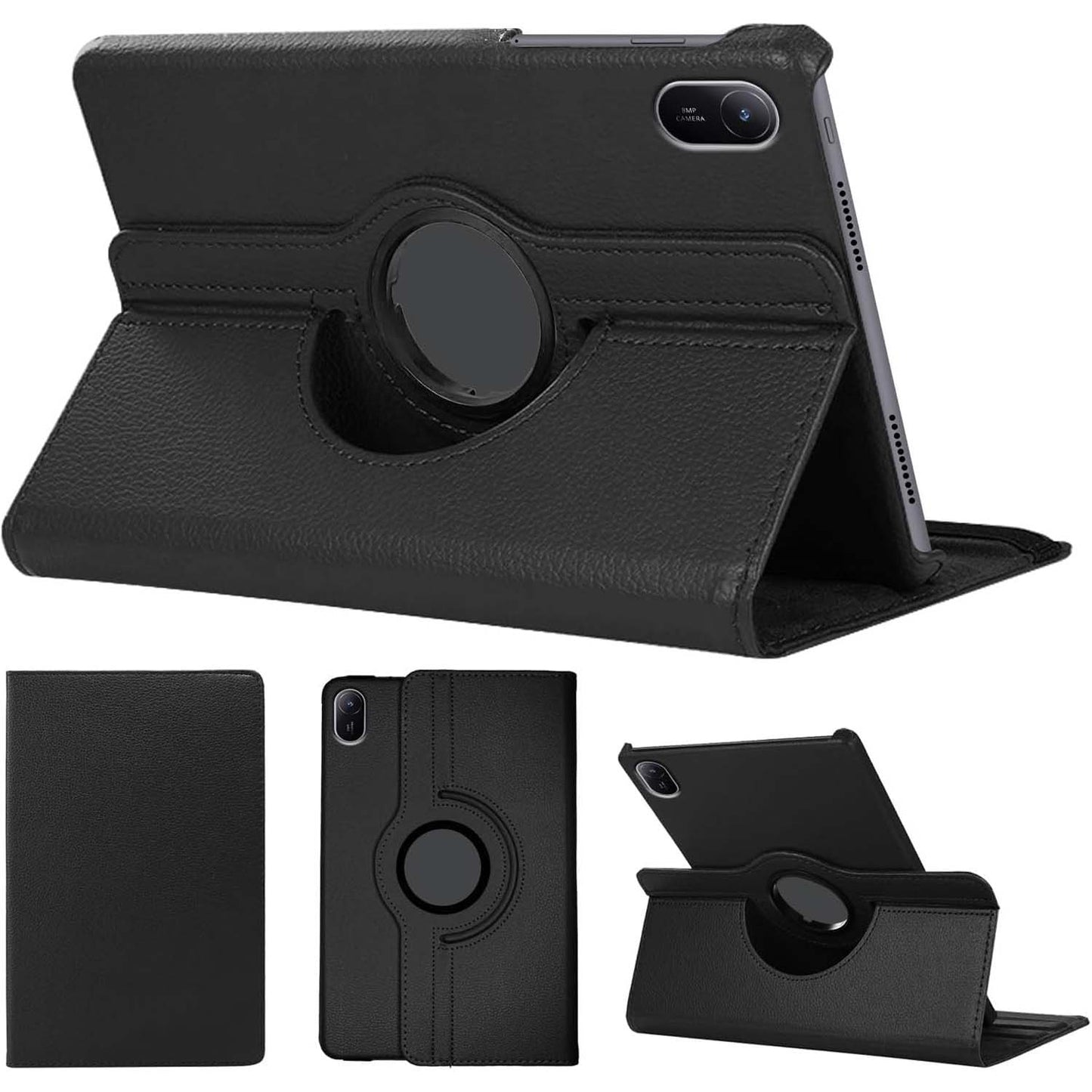 360° Rotating Leather Stand Cover Case Compitable for Huawei MatePad 11 2024 -  with Auto Wake/Sleep (Multi Colour)