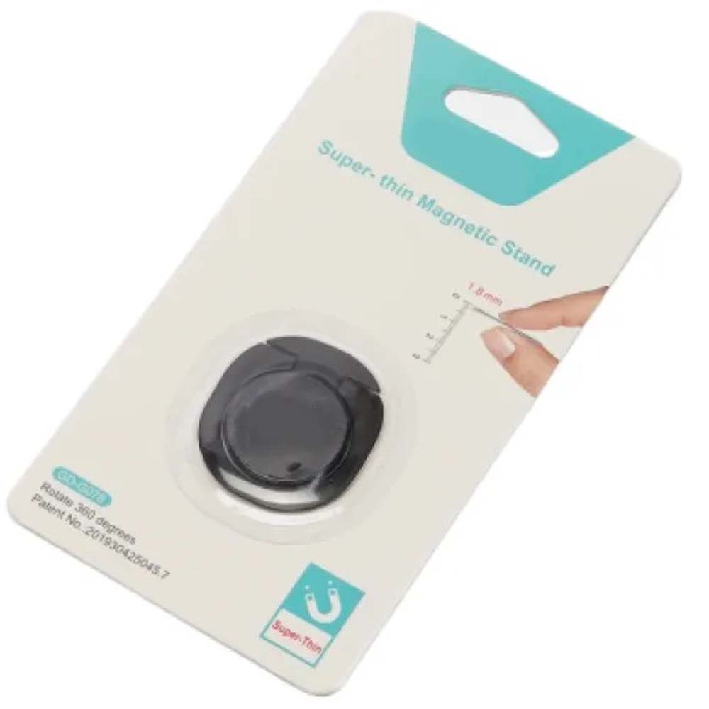 GD-G078 Super-Thin Magnetic Stand - Ultra-Slim, Strong & Portable Phone Holder for Desk, Car & Travel Use (Multi-Colour)