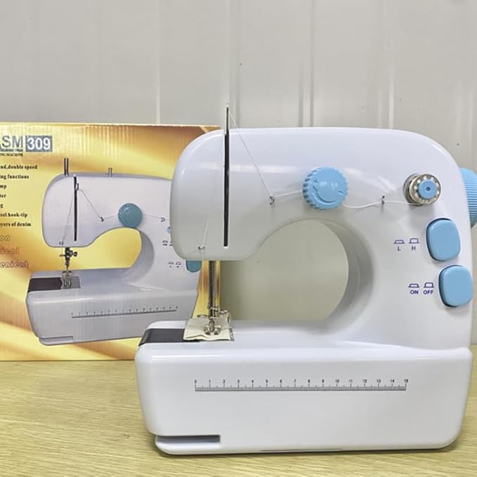 Beginner's Mini Sewing Machine | Portable & Perfect for DIY Projects and Household Use | Compact and Easy to Use