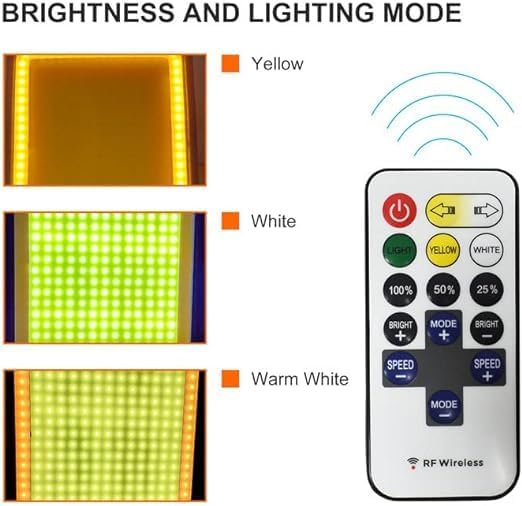 LED Work Light | 20000LM Dual-Head Adjustable, Magnetic Workshop and Camping Light | Bright, Portable, and Versatile