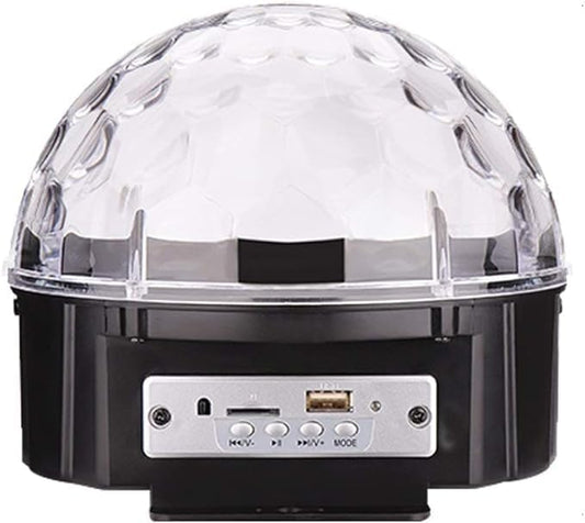LED Disco Lights Party Lights | Rotating Crystal Magic Ball Lights for the Ultimate Party Atmosphere | Colorful Lighting for Any Occasion