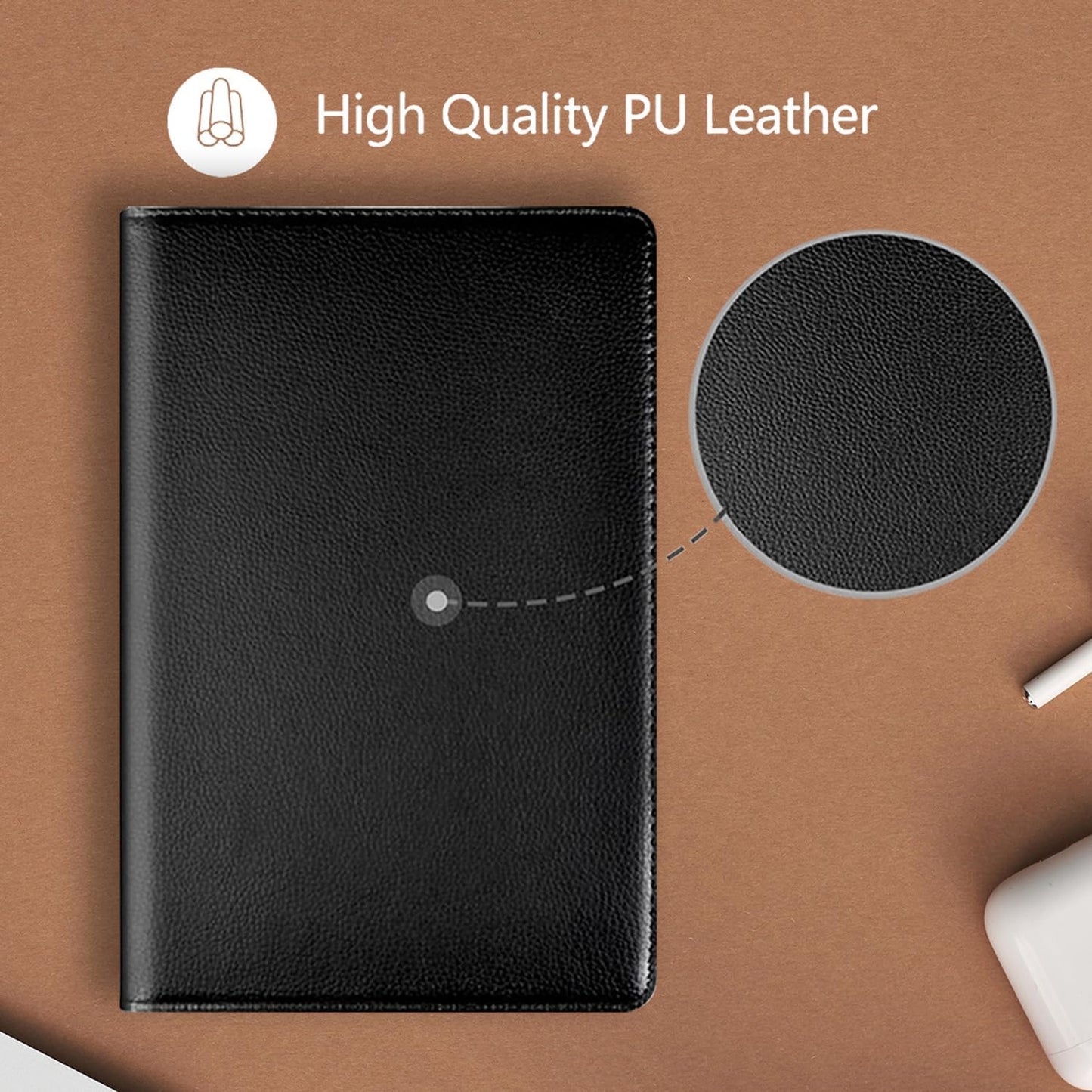 iPad Pro 11 2024 (M4) Case - 360° Rotating Smart Folio Cover with Auto Sleep/Wake & Multi-Angle Stand (Multi Colour)