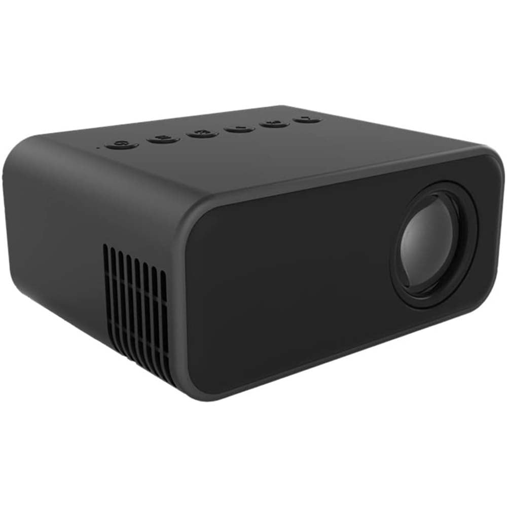 Mini Pocket Projector - HD Portable Movie Projector, Phone Screen Mirroring, Home Entertainment, Compact Black Design