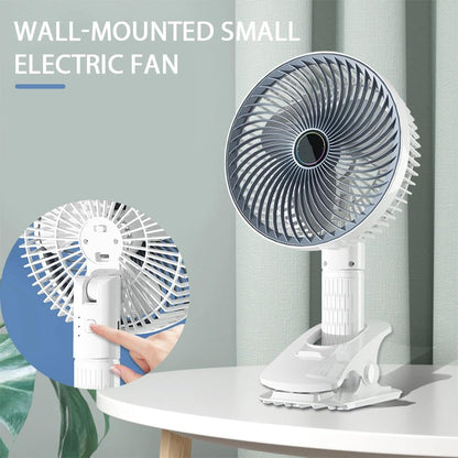 Handheld Rechargeable USB Portable Fan – Wearable Electric Neck Air Cooler | Foldable Mini Fan