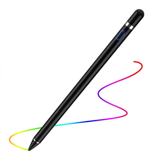 Digital Active Stylus Pen - Compatible with iPad, iPhone & Android, Palm Rejection, Precision Drawing & Writing (Black)
