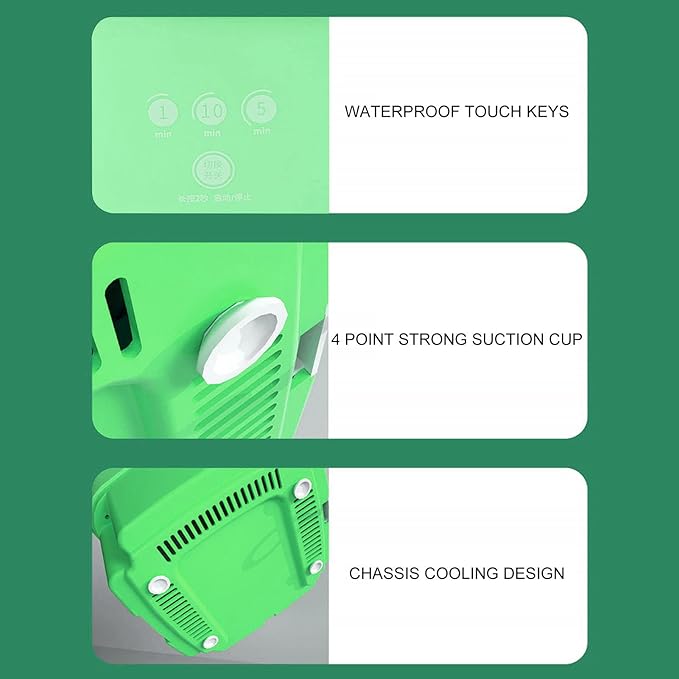 Portable Washing Machine | Mini Foldable Bucket Washer & Dryer Combo | Small Washer with Soft Spin Dry & Drainage Pipe for Underwear, Socks, Baby Clothes, Apartment, Dorm, Laundry (Green)