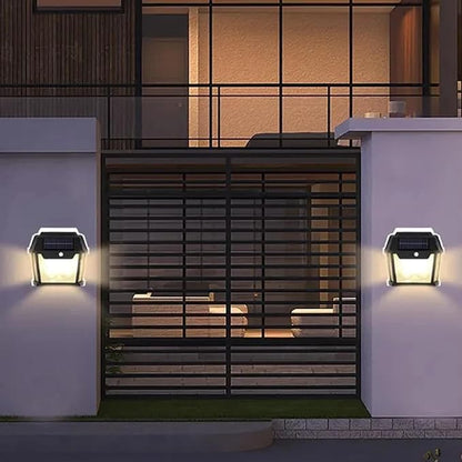 Solar Wall Lights 2023 – Modern LED Wall Sconces with Dusk-to-Dawn and Motion Sensor Features