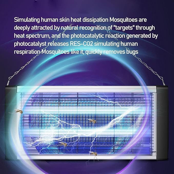 Fly and Insect Killer – Professional 30W UV Light Electric Bug Zapper for Flies, Wasps, and Insects