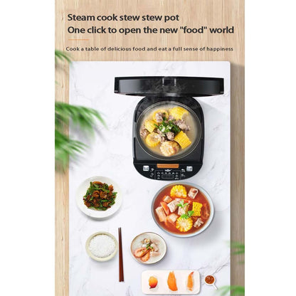 Multifunctional Rice Cooker | Pressure Cooker | Electric Pot 5L 1.8L | Slow Cooker | Steamer | Mini Smart Hot Pot | Portable Kitchen Appliances