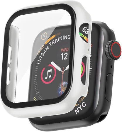 Shockproof Case with Tempered Glass for T500+, T600, T900, W34, W26 Smart Watches | Ultimate Protection for Your Smartwatch