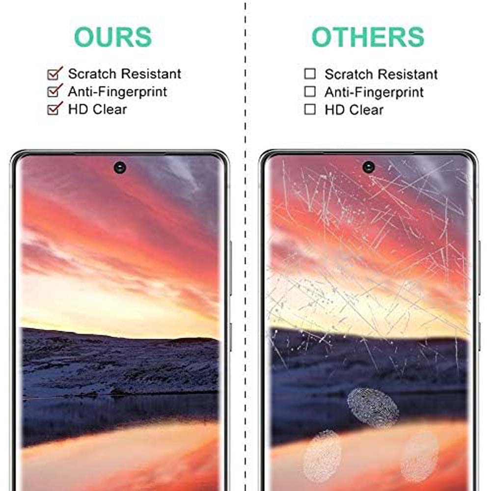 9D Tempered Glass Screen Protector Compitable for Samsung Note 20 5G - Durable, Anti-Scratch, Bubble-Free, Full Screen Protection