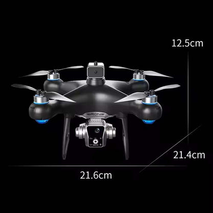 KY102 Drone with Screen Remote Control. Foldable obstacle avoidance & WiFi FPV quadcopter for kids & adults. HD camera.