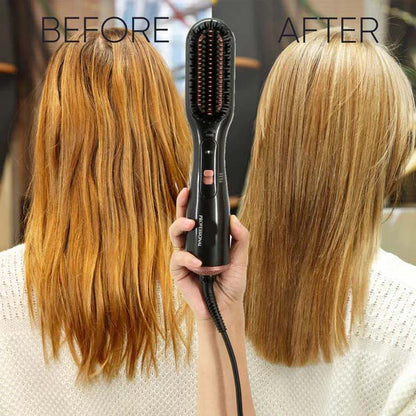3-in-1 Hair Dryer and Styler – Hair Styling Brush with Smooth Dry Plus Technology for a Radiant Look