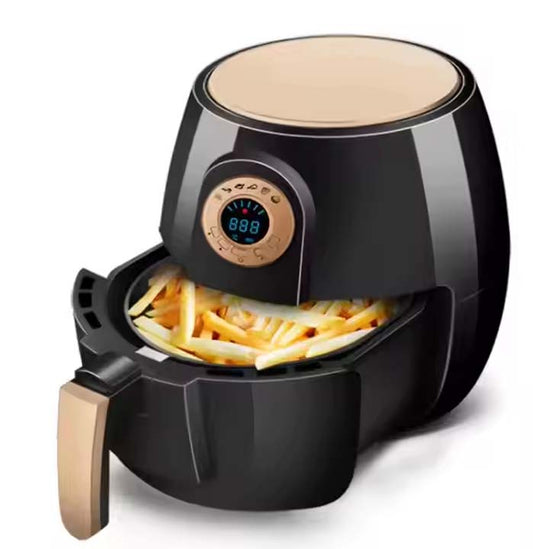 4.5L Digital Air Fryer - Oil-Free Healthy Cooking, 8 Presets, LED Touch Control, 2400W Fast Heating - Perfect for Family Meals