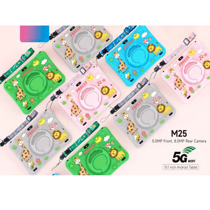 M25 Kids Tablet 10.1" Android - 6GB RAM 256GB Storage, Child-Friendly Learning & Entertainment Device  (Multi Colour)