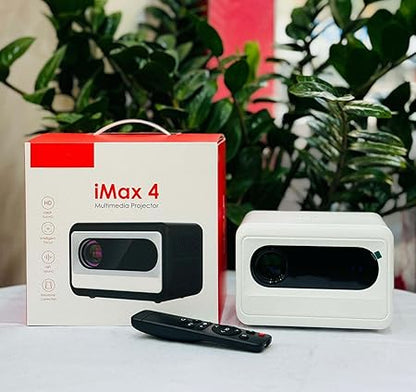 iMax 4 Smart LCD Projector – 1080P HD Multimedia Home Theater Cinema Experience with HDMI & Bluetooth Connectivity (Multi)