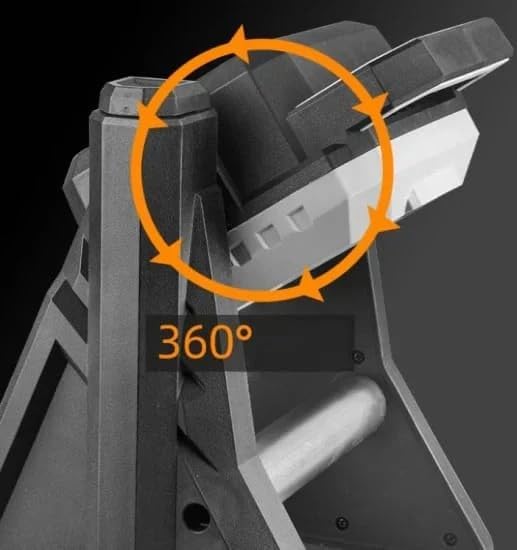 Multifunctional Work Light with Telescopic Base – Adjustable Height & Bright LED Illumination, Portable and Durable for Indoor & Outdoor Use, Ideal for Construction, DIY, and Emergency Lighting