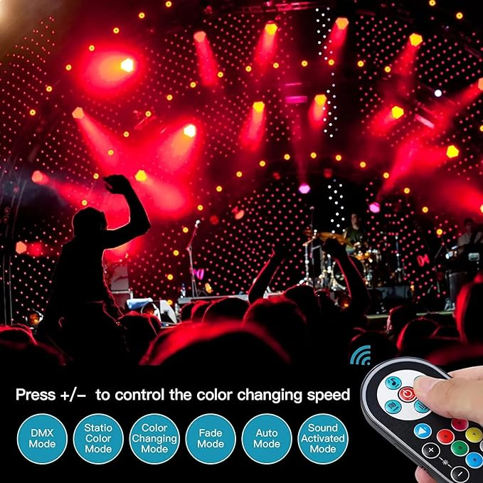 RGB Crystal Magic Ball LED Bulb | Transform Any Space into a Party Venue | Stunning Colorful Light Effects for Home, Events, and Parties