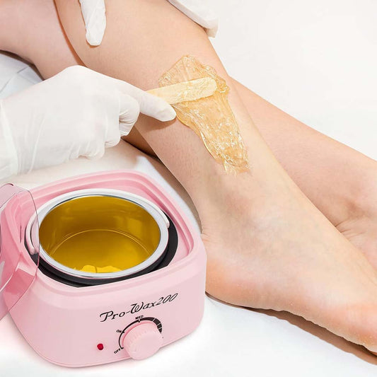 200 Pro Professional Wax Heater - Hair Removal Wax Warmer Machine for Salon & Home Use with Adjustable Temperature